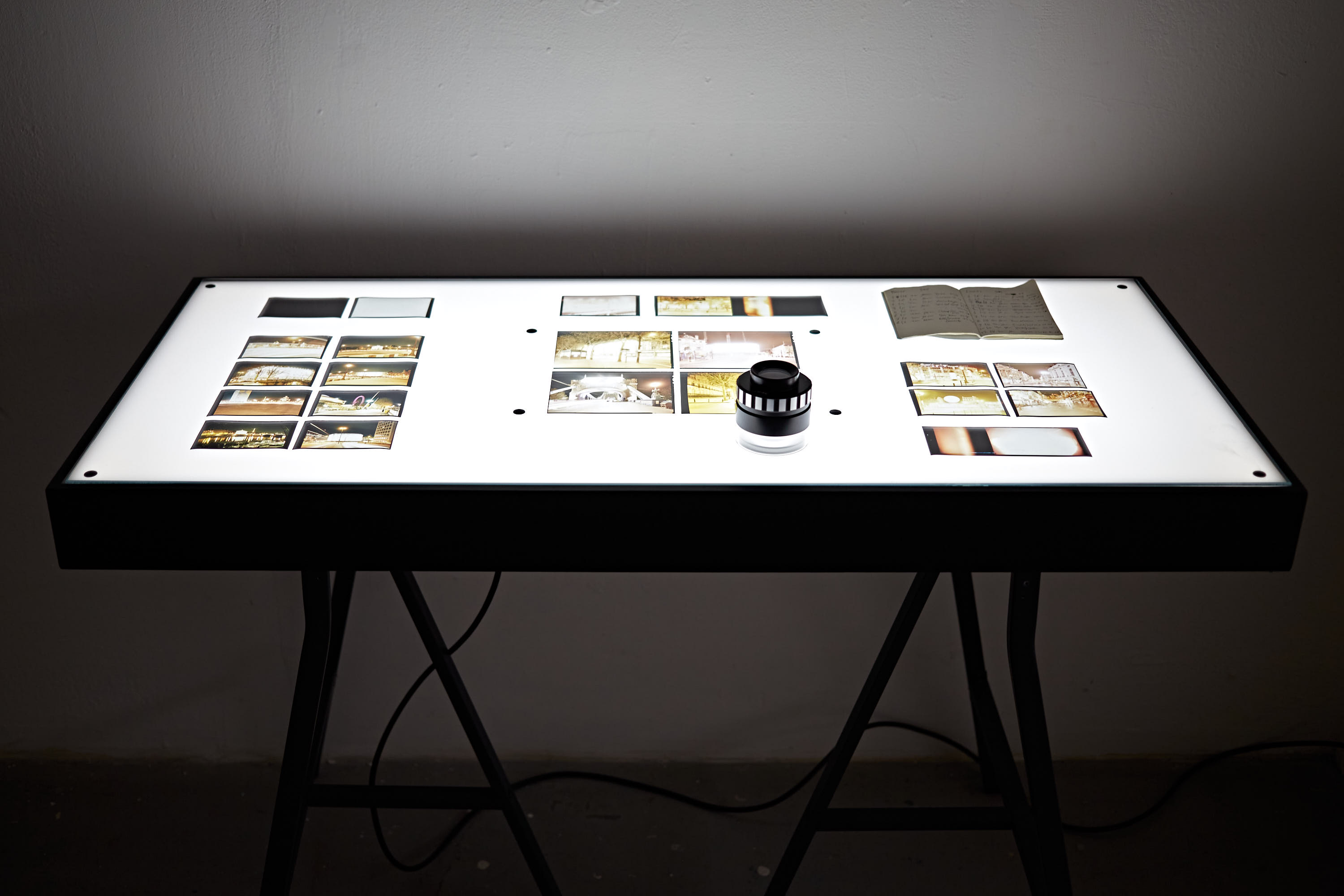 The Light table Paris and London